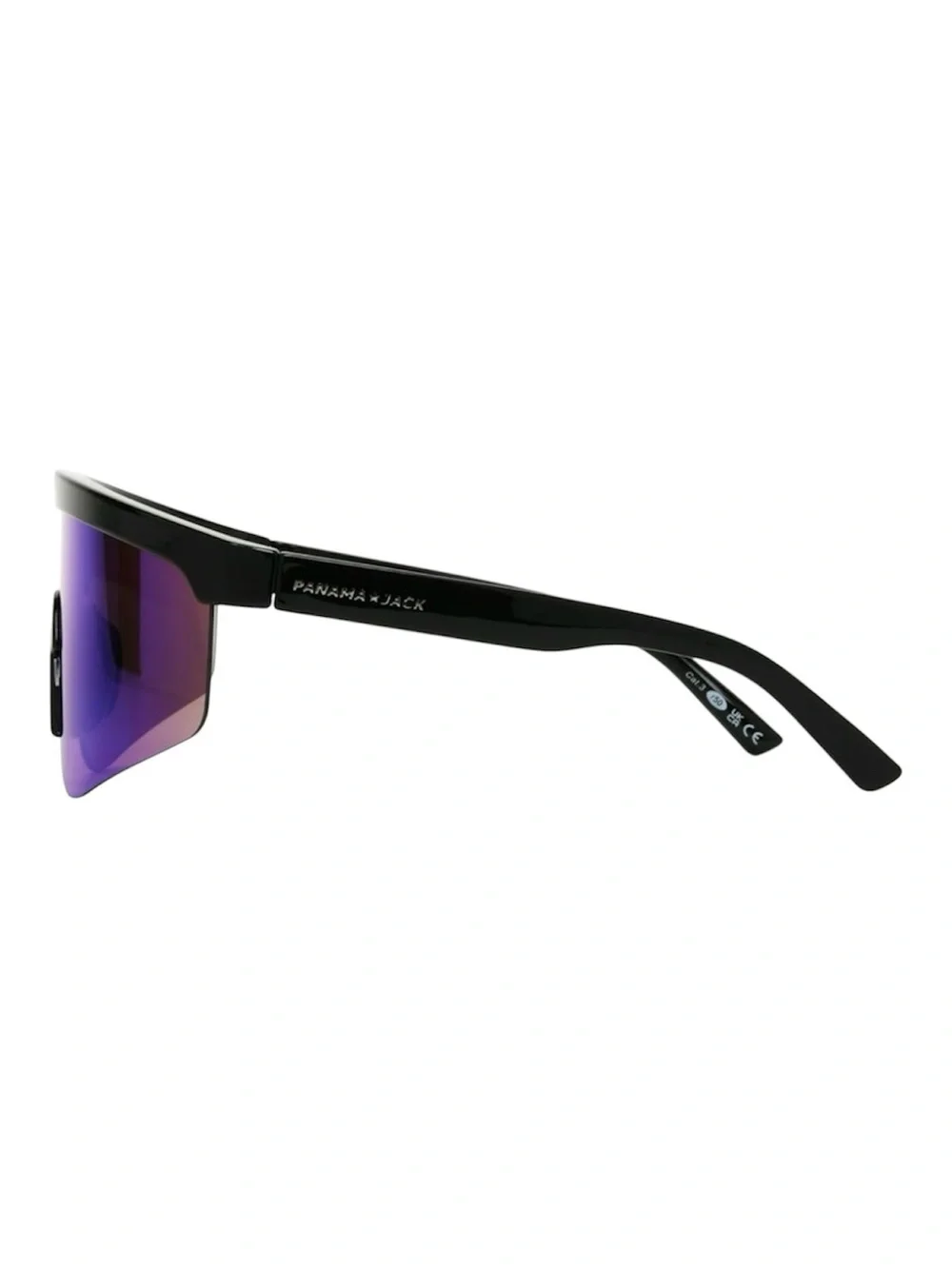 Panama Jack x Foster Grant Black Wraparound Men's Sunglasses - NWT